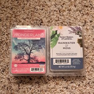 ScentSationals Wonderland Wax Cubes And Better Homes & Gardens Rainwater & Moss